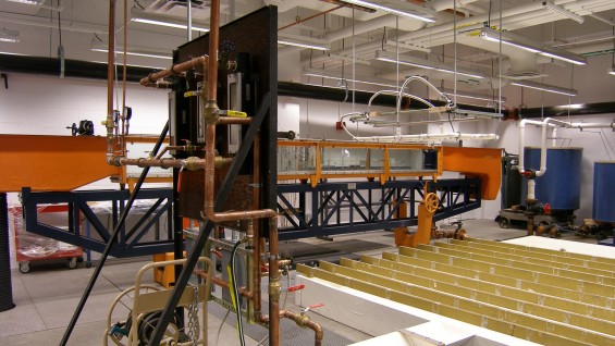 Small flume and Model Lake