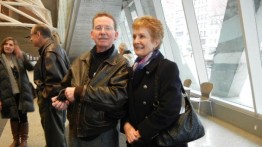 Ernest and wife Jean return to Cooper for the 1967 reunion in 2012