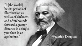 Excerpt from Frederick Douglass's 1863 speech given in the Great Hall 