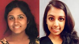 Anushree Sreedhar ChE'18 and Neema Aggarwal EE'15 were mentored by alumni about career options.
