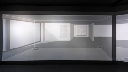 Exhibition Design, Linee Occulte: Drawing Architecture. Image Courtesy of Studio Ames. 