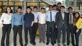 Members of the 2018 Cooper Union Chem-E-Car Team