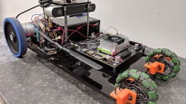 The Cooper Mapper, an autonomous mapping robot, from Scott Jin's senior project.