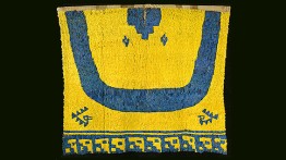 Tabard with Blue Yoke, 13th - 16th cent.