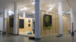 'CLUB' (installation view) by Jasper Marsalis and Maja Griffin<br><br>