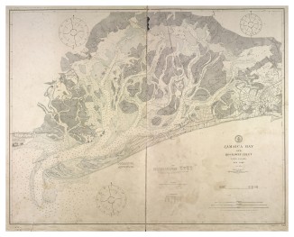 Jamaica Bay and Rockaway Inlet, Queens, N.Y. 1911. U.S. Coast and Geodetic Survey (Publisher). The Lionel Pincus and Princess Firyal Map Division, New York Public Library Digital Collections.