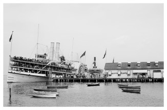 Steamer Landing at Rockaway, Long Island, N.Y. c1904. Detroit Publishing Co. (Publisher). Library of Congress, Prints & Photographs Online Catalog.