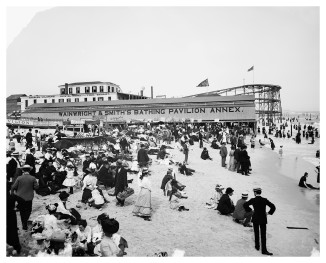 The Beach, Rockaway, Queens, N.Y. c1904. Detroit Publishing Co. (Publisher). Library of Congress, Prints & Photographs Online Catalog.