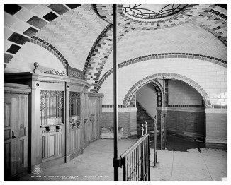 Ticket Office, City Hall Subway Station, ca. 1904. Detroit Publishing Co., photographer. Courtesy of The Library of Congress. 