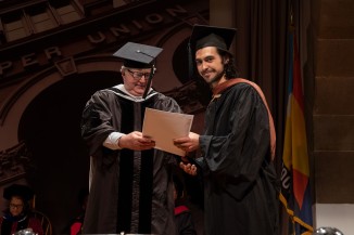 Max Popov A'19 received the Snarkitecture Commencement Award