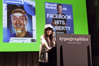 Tracey Ma, deputy creative director of Bloomberg Businessweek, talked about visual culture in magazine publishing.
