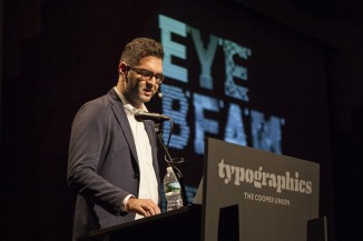 Rob Giampietro, Creative Lead for Google Design NY, talked about typography's power to transform ideas.