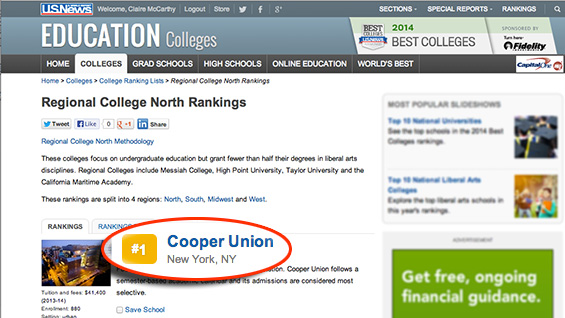 Cooper Union Stock Photo