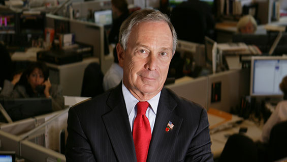 Mayor Michael R. Bloomberg. Photo courtesy the Office of the Mayor.