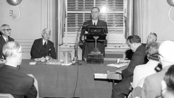 Detail of panel discussion,