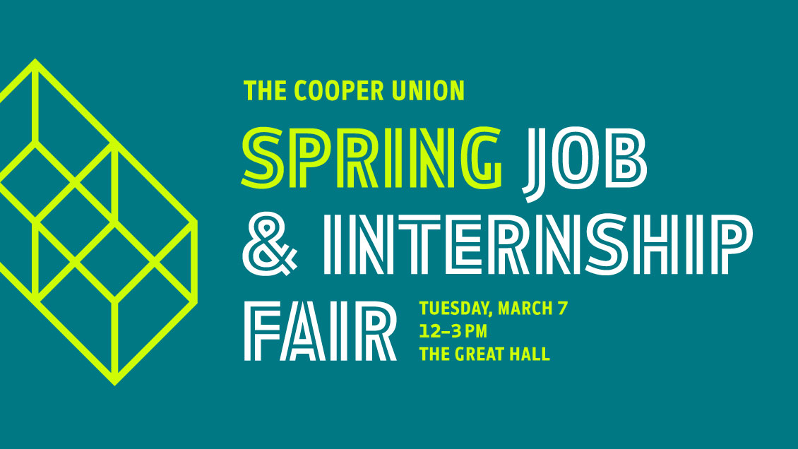 Job & Internship Fair The Cooper Union