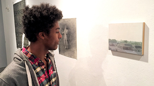 Staff Art Show in 41 Cooper Square Gallery