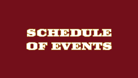 Reunion Schedule of Events