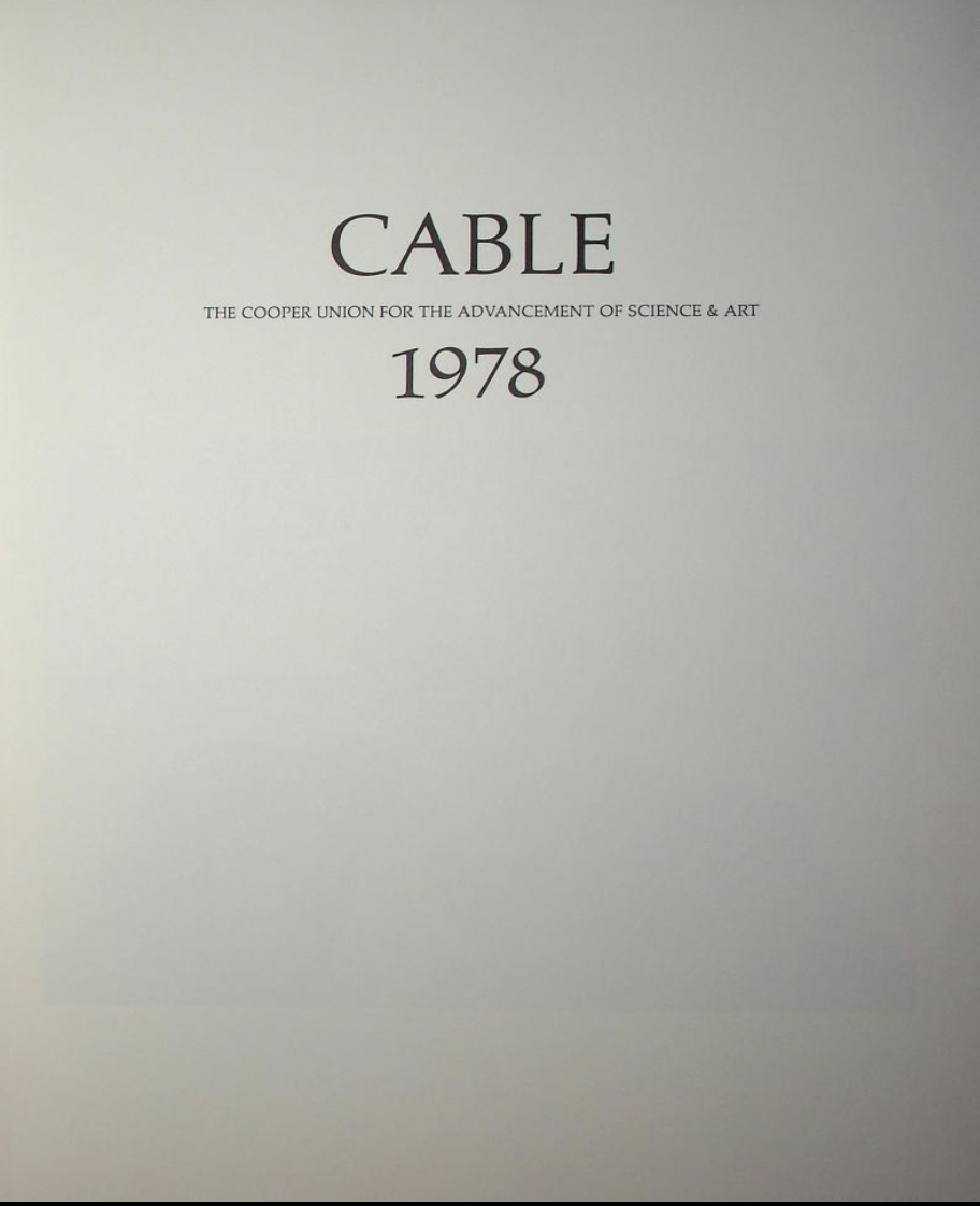 1978 Cable