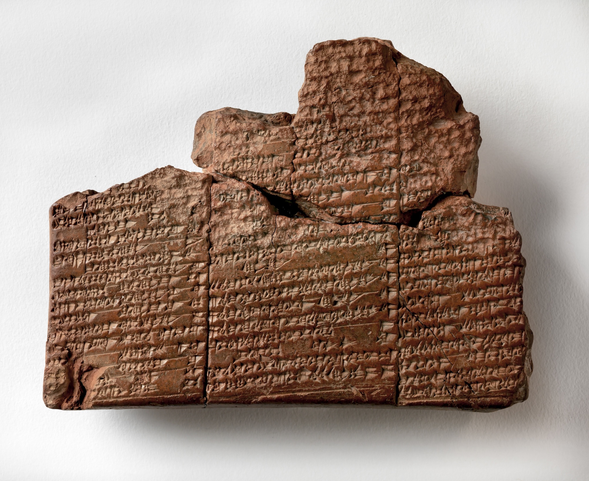 Sumerian flood story tablet