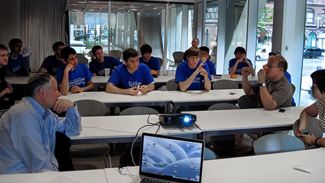 Ed Durbin (EE'48) Funds Student "Invention Factory" The Cooper Union