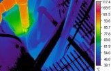 Infrared Image of NYC Waste Condensate, 51 Astor Place, 2008