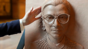 Bust of Ruth Bader Ginsberg by Meredith Bergmann approved for installation in the New York State Capitol.