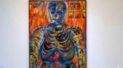 Artwork by Norman Narotzky for La Ferida Infinita exhibition in Spain