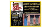 flyer that says gowanus open studios, Joseph Burchfield, 543 Union St