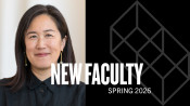 Image of Cheng with words New faculty Spring 2026