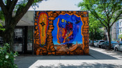 Esteban Cabeza de Baca mural