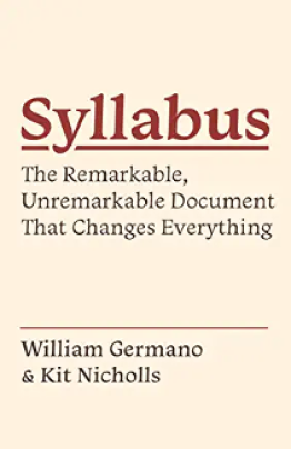 Syllabus book jacket