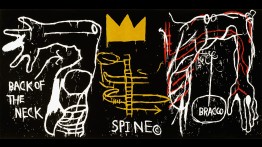 "Back of Neck" by Jean-Michel Basquiat