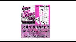 Joseph Burchfield poster for Gowanus Open Studios 2022