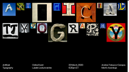 Artificial Typography