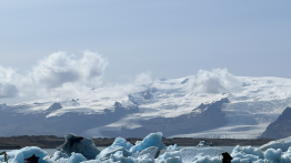Photo of the Glacier Lagoon taken by Lizelle Ocfemia ME’24.