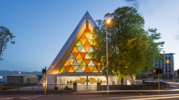 Christchurch Cardboard Cathedral Photographer: Stephen Goodenough