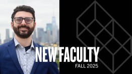 Image of Martin Lawless with text that says New Faculty