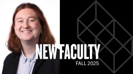 Image of Tommy with words new faculty