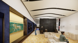 Gallery vaulting system