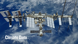 Instrument measuring data in space