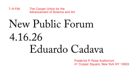 text of talk name in black with the place and date in red