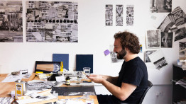 M.S.Arch Student in the Studio