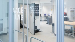 AACE Lab doors