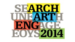 End of Year Show 2014 logo