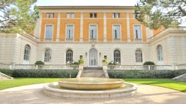 Facade of the McKim, Meade & White-designed American Academy in Rome. Image courtesy the American Academy in Rome