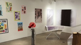 An installation view of the final exhibition