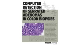 [STUDENT POSTER] COMPUTER DETECTION OF SERRATED ADENOMAS IN COLON BIOPSIES