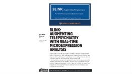 [STUDENT POSTER] BLINK: AUGMENTING TELEPSYCHIATRY WITH REAL-TIME MICROEXPRESSION ANALYSIS
