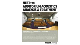 [STUDENT POSTER] NEST+m AUDITORIUM ACOUSTICS ANALYSIS & TREATMENT